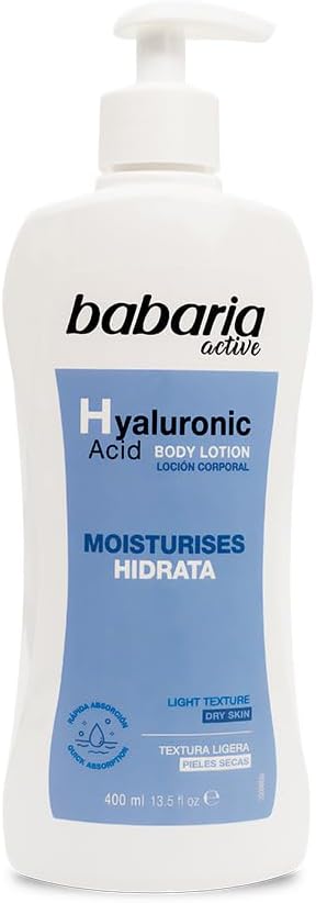 Babaria - Body Cream With Hyaluronic Acid | Body Milk 400ml