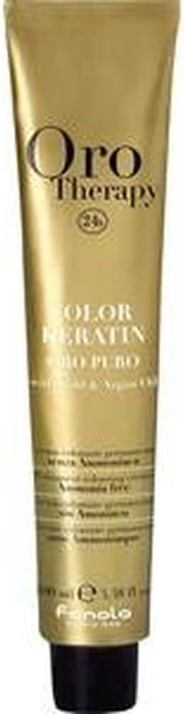 Fanola - Gold Therapy Color Keratin Puro, Permanent Colouring Cream 100 ml