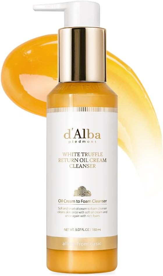 d'alba Piedmont Italian White Truffle Return Oil Cleansing Cream (150ml)