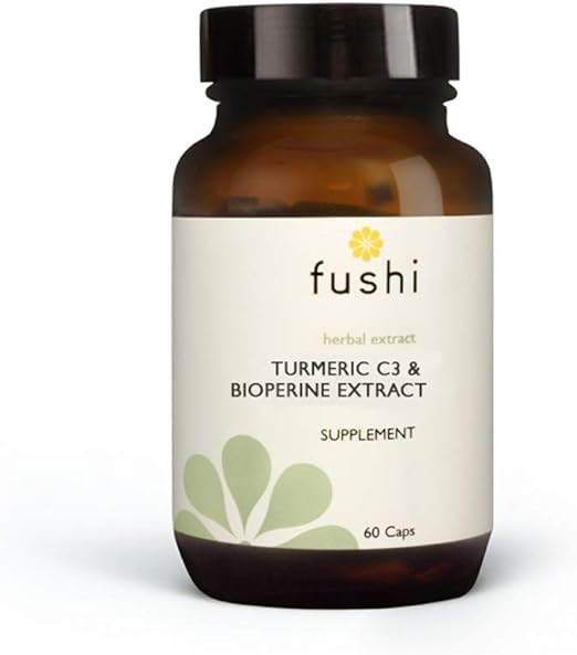 Fushi Turmeric C3 & BioPerine Extract High Strength, 60 Caps