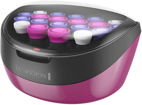 Remington Hair Rollers H5600 - 3 Sizes (20mm, 23mm, 27mm) - Pink/Black