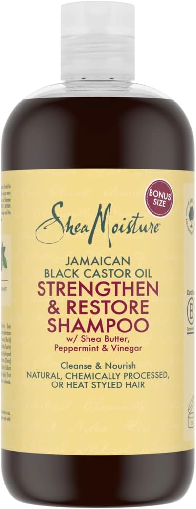 SHEA MOISTURE Jamaican Black Castor Oil Strengthen & Restore Shampoo 473 ml