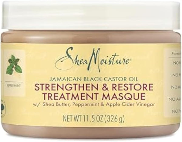 Shea Moisture Jamaican Black Castor Oil Masque, 340 g (Pack of 1)