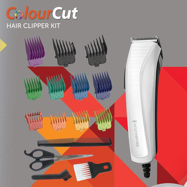 Remington Colour Cut Hair Clippers Kit