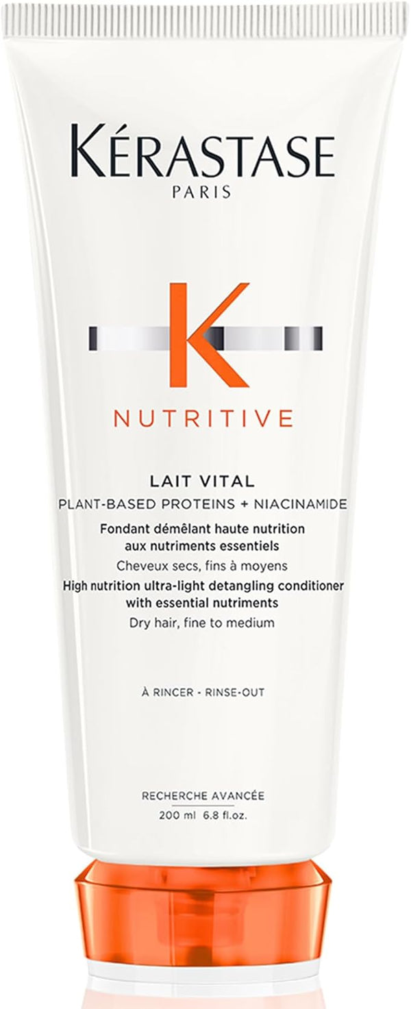 KERASTASE Nutritive Conditioner for Dry, Fine to Medium Hair, Detangling and Moisturising