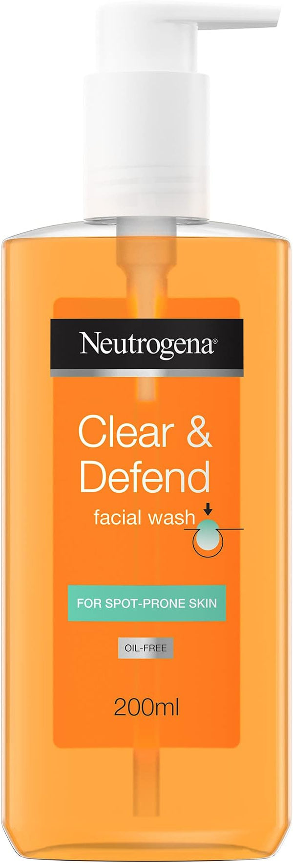 Neutrogena Clear & Defend Face Wash (1x 200ml)