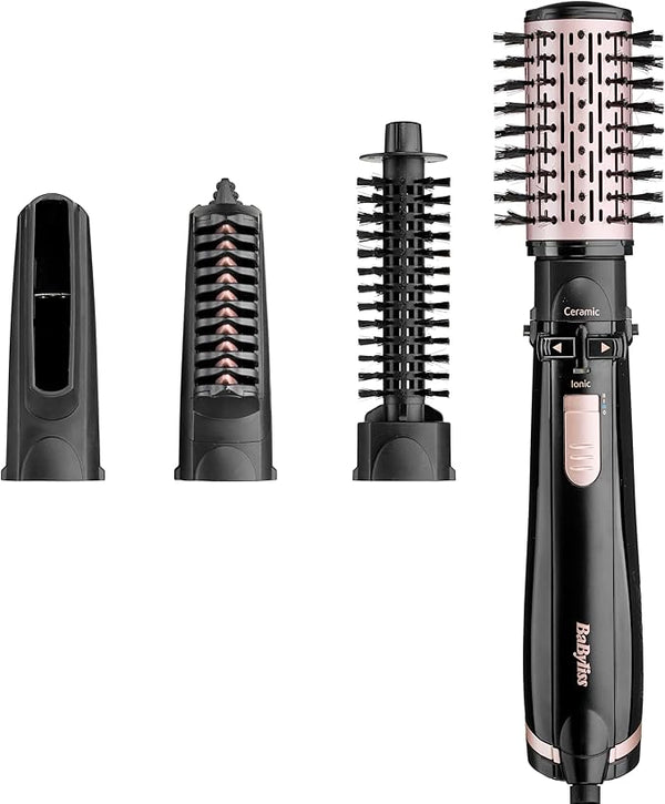 BaByliss AS200E Brush & Style Ionic rotating hot air brush set, 1000 watts