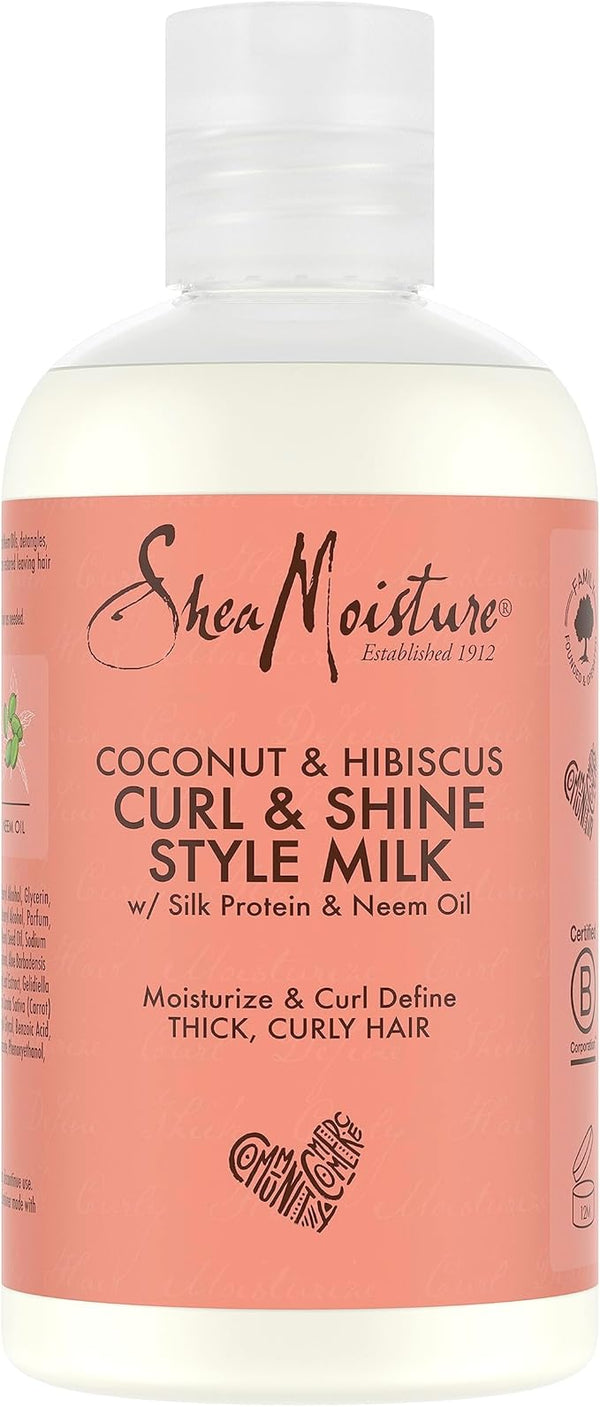 Shea Moisture Coconut & Hibiscus Curl & Style Hair Styling Milk 254 ml