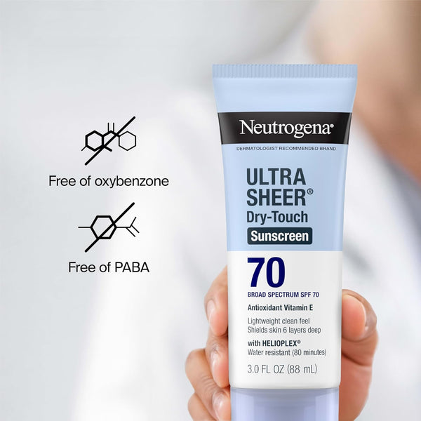 Neutrogena Ultra-Sheer Dry-Touch Sunscreen SPF 70 88ml
