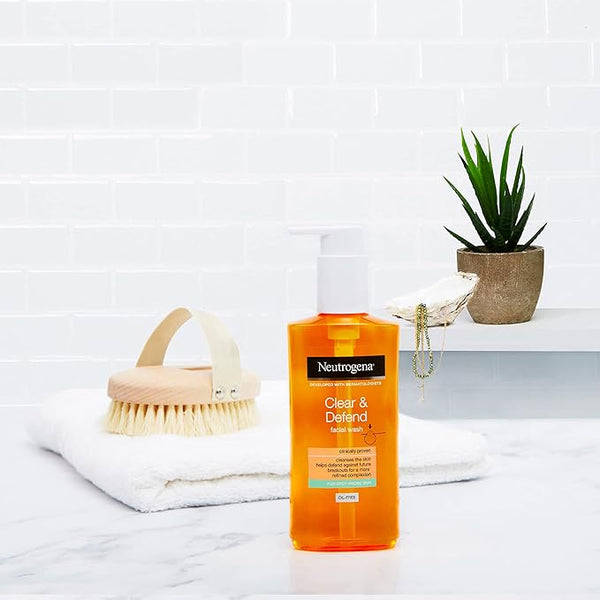 Neutrogena Clear & Defend Face Wash (1x 200ml)