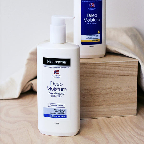 Neutrogena Norwegian Formula Deep Moisture Hypoallergenic Body Lotion (1x 400ml)