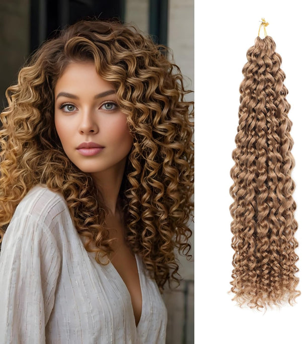 8 Packs GoGo Curl Crochet Hair 14 Inch Curly Crochet Hair for Women