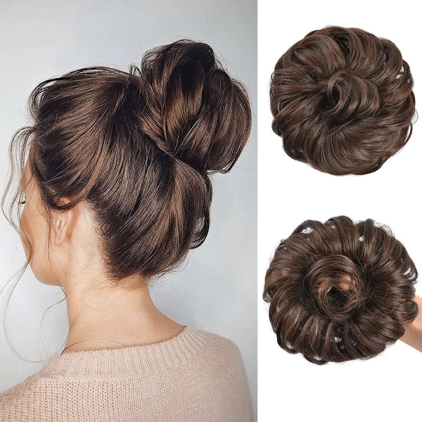AOMIG Messy Bun Hair Piece, Updo Hair Bun Extensions