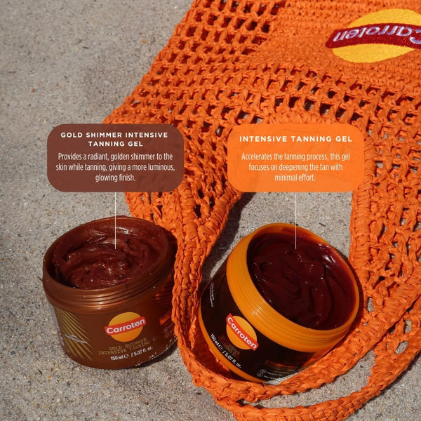 Carroten Gold Shimmer Intensive Tanning Gel 150 ml