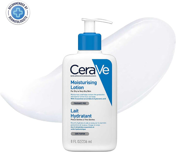 CeraVe Body Lotion with Pump Dispenser, for Dry to Very Dry Skin