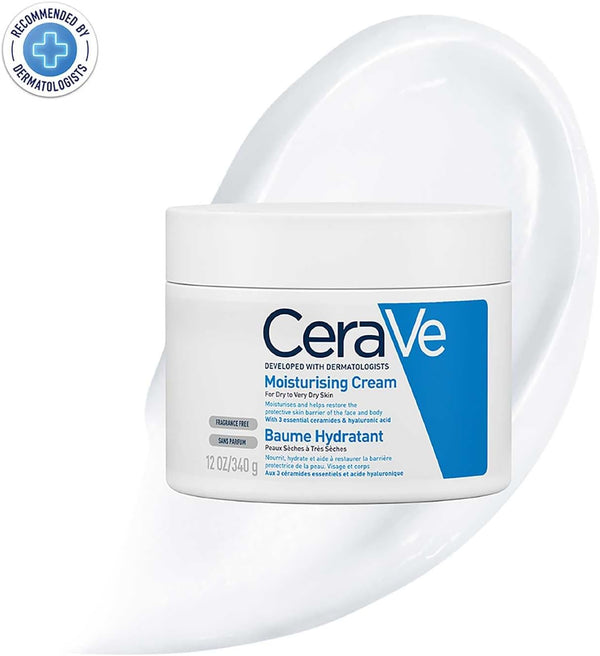 CeraVe Moisturising Cream Pot with 3 Essential Ceramides and Hyaluronic Acid