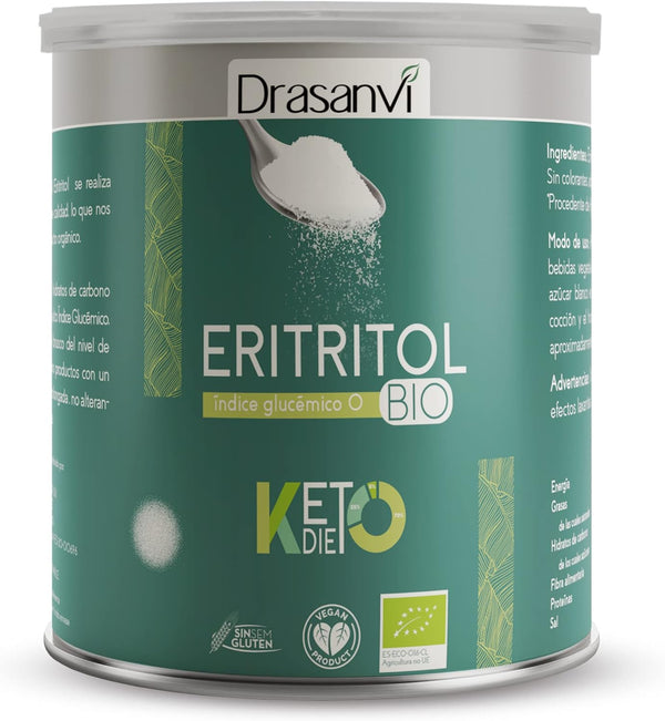 DRASANVI ERYTHRITOL KETO CERTIFIED BIO - NATURAL sweetener with zero calories