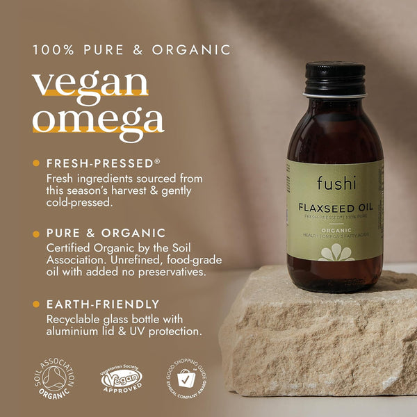 Fushi Organic Flax Seed Oil 100ml