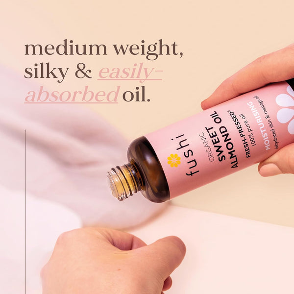 Fushi Sweet Golden Almond Organic Cold Pressed Extra Virgin Oil
