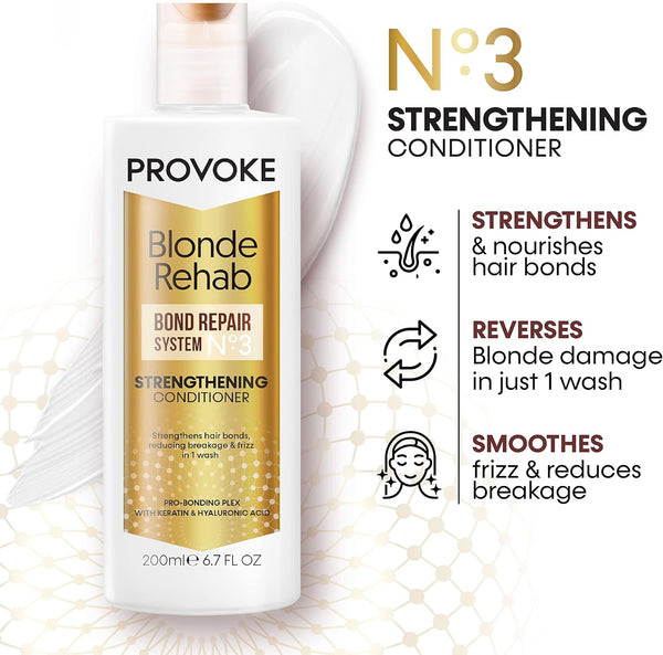 PROVOKE Blonde Rehab N0'3 Bond Repair Strengthening Conditioner 200 ml